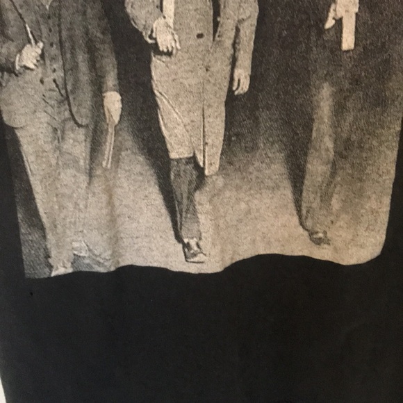 WE WANT BEER men’s prohibition T-shirt size medium black and grey Altrue apparel - Picture 7 of 8